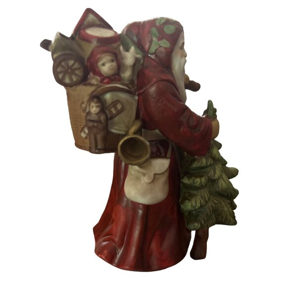 A Wonderful Sight Tonight Vintage 1986 Santa Bell By J.B & R Number H3631 - Picture 6 of 7